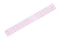C-Thru 18 inch Beveled Grid Ruler