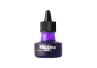 Higgins Ink Waterproof Violet Ink 1oz Bottle