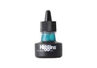 Higgins Ink Waterproof Turquoise Ink 1oz Bottle