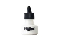 Higgins Ink Waterproof White Ink 1oz Bottle