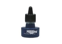 Higgins Ink Waterproof Indigo Ink 1oz Bottle
