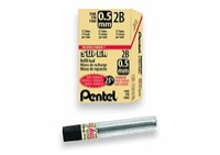 Pentel Lead 0.5mm 2B Refill 12-Count
