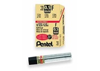 Pentel Lead 0.5mm F Refill 12-Count