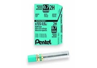 Pentel Lead 0.7mm 2H Refill 12-Count