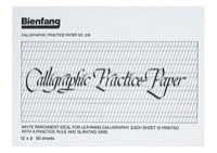 Bienfang #206 Calligraphic Practice Pad 9x12