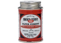 Best-Test One Coat Rubber Cement 8 oz. Tube