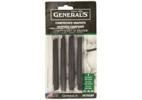 General Pencil Graphite Sticks Assorted 4 Pack