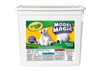 Crayola Model Magic Modeling Compound White 2 lb. Bucket