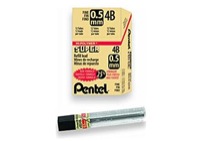 Pentel Lead 0.5mm 4B Refill 12-Count