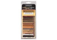 General Pencil Compressed Pastel Chalk Earth Tones 4 Pack