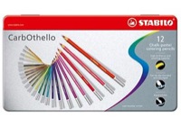 Stabilo CarbOthello Pastel Pencil Set of 12 Colors
