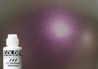 Golden Fluid Acrylic 4 oz. CT Interference Violet-Green