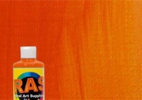 RAS Tempera Paint Cadmium Orange Hue 16 oz. Bottle