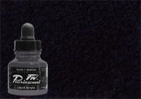 Daler-Rowney FW Acrylic Ink Pearl Black 1oz Bottle