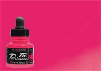 Daler-Rowney FW Acrylic Ink Pearl Hot Mama Red 1oz Bottle
