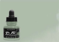 Daler-Rowney FW Acrylic Ink Pearl Silver Moss 1oz Bottle