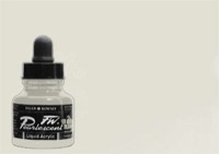 Daler-Rowney FW Acrylic Ink Silver Pearl 1oz Bottle