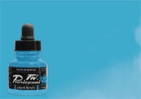 Daler-Rowney FW Acrylic Ink Pearl Sundown Magenta 1oz Bottle