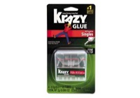 Krazy Glue 4 Single Use Tubes (0.5 gram Each)