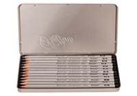 Raffine Graphite Pencil Tin Set of 12