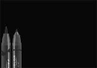 Prismacolor Dual-End Brush Tip Art Marker Black