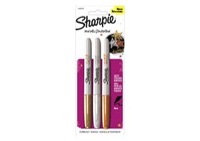 Sharpie Marker Gold/Silver/Bronze Three Pack