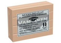 Van Aken Plastalina Modeling Compound 1lb Flesh Brick