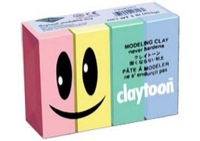 Claytoon Modeling Clay for Kids Sweetheart Colors 4 Pack