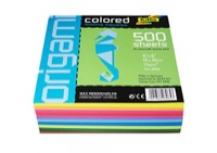 Global Art Folia Origami Paper 10 Assorted Colors 6 in. (500 Sheets)