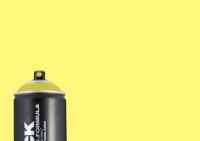 Montana BLACK Spray Paint 400ml True Yellow 50%