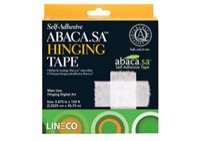 Lineco Self-Adhesive Abaca Hinging Tape 7/8 inch x 150 Foot