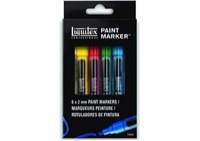 Liquitex Fine Chisel Paint Marker 2mm Nib 4 Pack