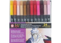 Sakura Koi Coloring Brush Pen 24 Color Set