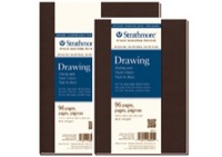 Strathmore 400 Series Soft Cover Drawing Journal 5.5x8 Cream Paper