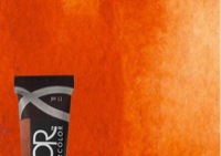QOR Watercolor Transparent Pyrrole Orange 11ml Tube