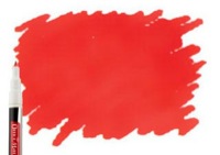 Soni Office Mate Extra-Fine Paint Marker #9 Red