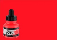 Daler-Rowney FW Acrylic Ink Fluorescent Red 1oz Bottle