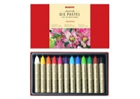 Mungyo Water Soluble Oil Pastels Set of 12 Colors