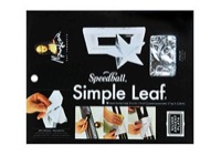 Mona Lisa Simple Leaf Silver 18 Sheets 5.5x5.5 Inch