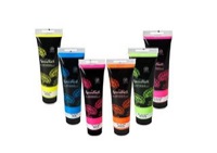 Speedball Water-Soluble Block Printing Ink 2.5 oz. Fluorescent Lime Gr