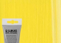 Lukas Cryl Studio Acrylic Paint Lemon Yellow 125ml Tube