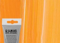 Lukas Cryl Studio Acrylic Paint Indian Yellow 125ml Tube