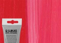 Lukas Cryl Studio Acrylic Paint Vermilion 125ml Tube