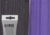 Lukas Cryl Studio Acrylic Paint Permanent Violet 125ml Tube