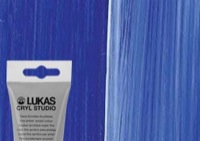 Lukas Cryl Studio Acrylic Paint Ultramarine 125ml Tube