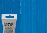 Lukas Cryl Studio Acrylic Paint Cerulean Blue 125ml Tube