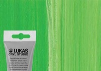 Lukas Cryl Studio Acrylic Paint Chrome Green Light 125ml Tube