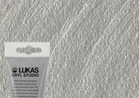 Lukas Cryl Studio Acrylic Paint Metallic Silver 125ml Tube