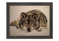 Country Chic 1.5in Wood Frame 2mm Glass & Backing 8x10 - Charcoal Black