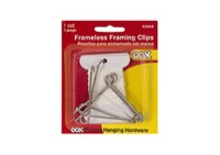 OOK Picture Hanging Frameless Gallery Clips